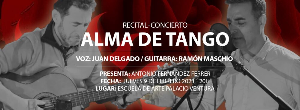 Recital «Alma de Tango» en el Ateneo (Jueves, 9 de Febrero 2023)